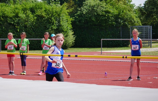 Jessica Rauter (345) und Melanie Theiner (347)