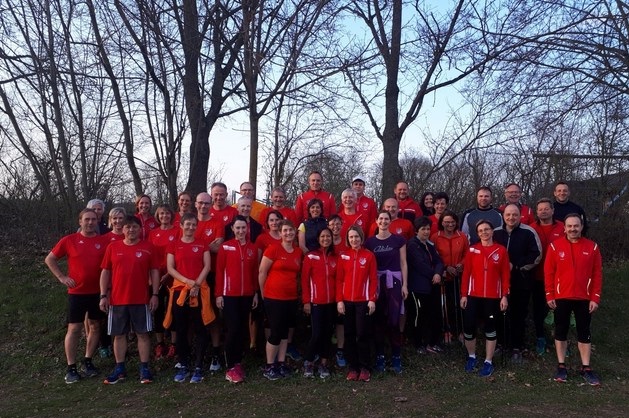 Die Läufer des SV Mauren