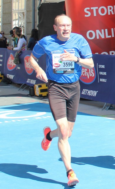 Peter Novak, schnellster Mann der LG Donau-Ries