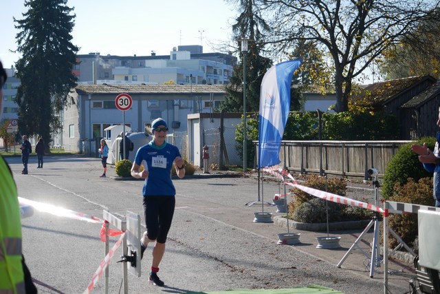 Die schnellste Frau (Christina Kratzer) beim Zieleinlauf