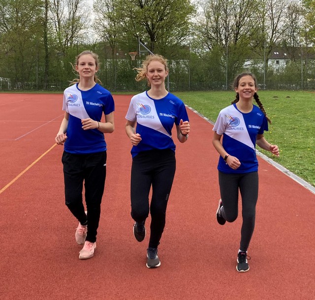 Jessica Rauter, Ella Wiedemann und Emilia Schmid (v.l.)