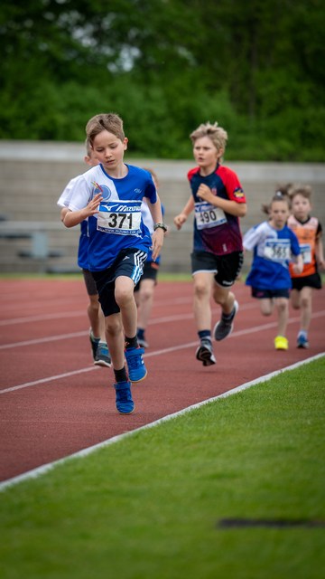800m der Altersklasse U12